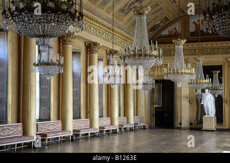 France Picardie Compiègne Chateau Royal Palace Hotel Imperial Ballroom Banque D'Images