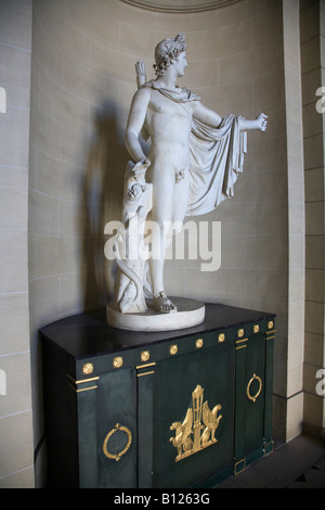 France Picardie Compiègne chateau royal palace interior Banque D'Images