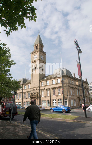 Le centre-ville de ville Chorley Lancashire UK Banque D'Images