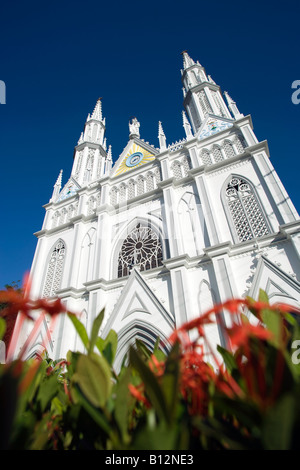 IGLESIA DEL CARMEN VIA ESPAGNA CENTRE-VILLE DE LA VILLE DE PANAMA RÉPUBLIQUE DE PANAMA Banque D'Images