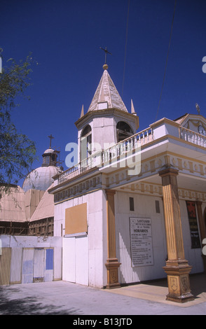 La Tirana église , près de Iquique, Chili Banque D'Images