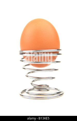 Dans l'oeuf porte-spirale Banque D'Images