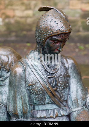 Statue en bronze de Maid Marion Nottingham UK Europe Banque D'Images