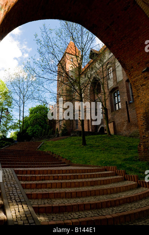 Château teutonique (14e siècle), Kwidzyn, voïvodie, Pologne Banque D'Images