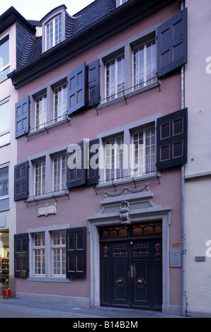 Bonn, Beethovenhaus Bonngasse der, Geburtshaus Ludwig van Beethoven Banque D'Images