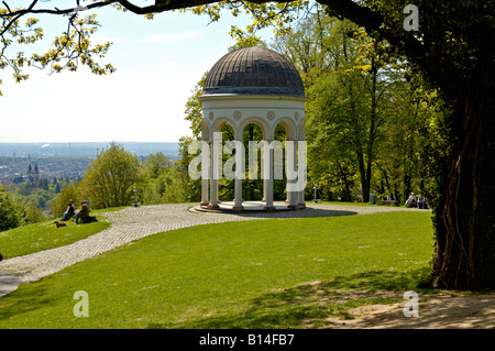 Temple romain sur le Neroberg, Wiesbaden, Allemagne. Banque D'Images