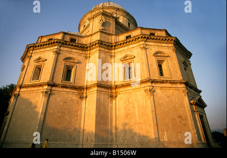 Italie Ombrie todi l'église Santa Maria della consolazione Banque D'Images