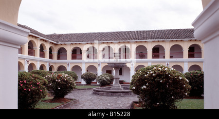 La COLOMBIE, Bogota, Convento San Francisco, Claustro, Arkadengang Banque D'Images