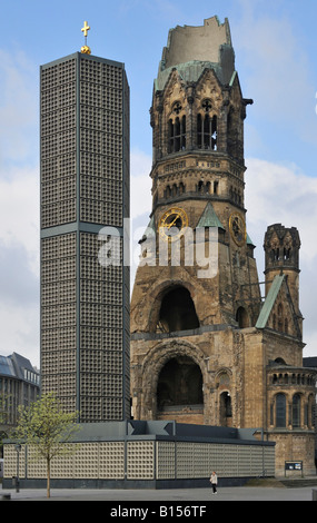 Kaiser Wilhelm Memorial Church, Berlin, Germany, Europe Banque D'Images