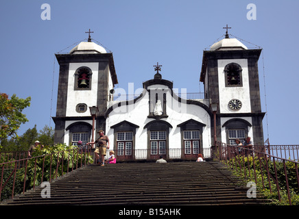 Notre Dame de l'église Monte, Igreja de Nossa Senhora do Monte. Banque D'Images