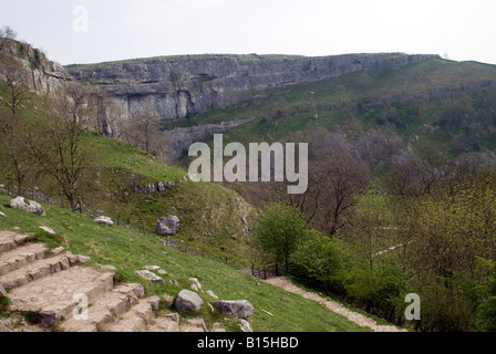 Malham Cove Banque D'Images