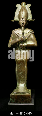 Beaux-arts, antiquité, l'Egypte, sculpture, dieu Osiris, bronze, vers 600 avant J.-C., 26e dynastie, Collection d'Etat de l'art égyptien, Munich, , n'a pas d'auteur de l'artiste pour être effacé Banque D'Images