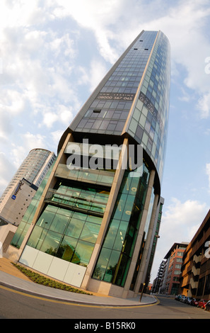 La Beetham Tower West, Liverpools plus grand bâtiment (2008) à 90 mètres 295 pieds de haut. Banque D'Images