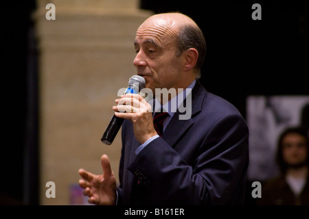Alain Juppé, maire de Bordeaux Banque D'Images