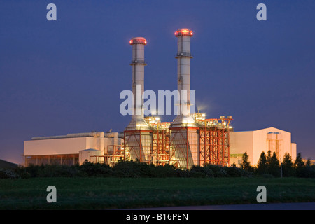 Sutton Bridge power station à l'aide de turbine à gaz à cycle combiné qui est sur des plus efficaces en Europe Banque D'Images