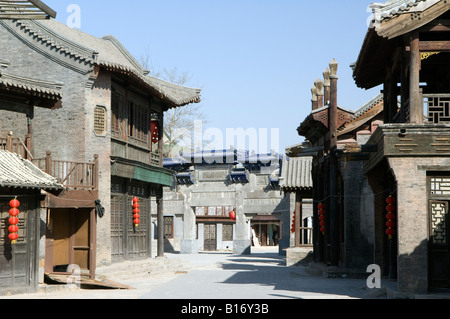 Beiputuo temple et studio de cinéma set location Beijing Chine Banque D'Images