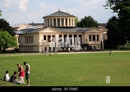 Allemagne Rhénanie Westphalie Bonn Jardin Palais Musée d'art académique Banque D'Images