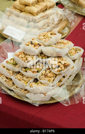 Sweet Gateaux Indienne Orientale Iranien Pistache Photo Stock Alamy