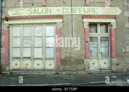 Stock photo d'un vieux français coiffeurs Banque D'Images