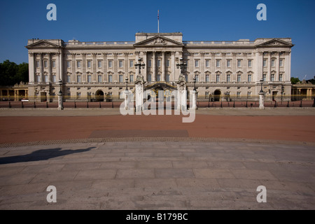 Le palais de Buckingham, résidence royale de la reine Elizabeth II lors de Londres. Banque D'Images