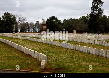 La guerre civile d'Andersonville Cimetière militaire national dans le comté de Maco Georgia USA Banque D'Images