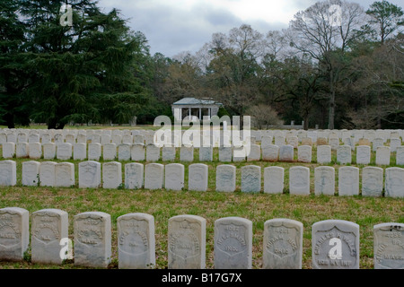 La guerre civile d'Andersonville Cimetière militaire national à Macon County Georgia USA Banque D'Images