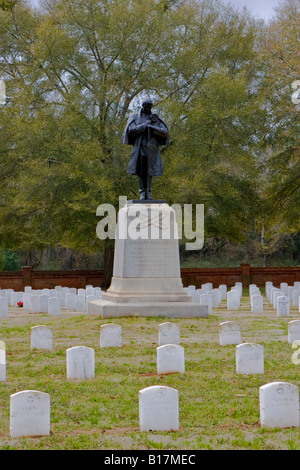 La guerre civile d'Andersonville Cimetière militaire national à Macon County Georgia USA Banque D'Images