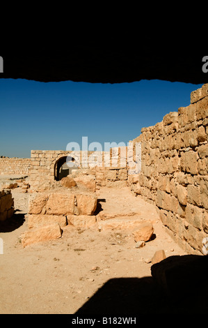 Ville d'Avdat (oboda) ville nabatéenne fondé 3e 100 BCE Banque D'Images