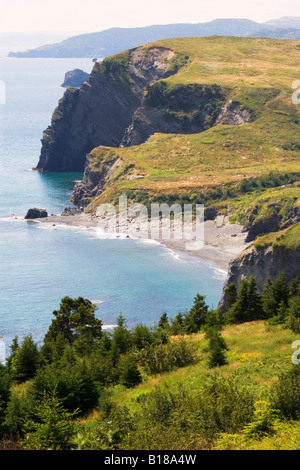 Bec verseur Cove, Terre-Neuve, Canada, le Littoral Banque D'Images