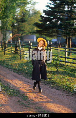 Jenna MacMillan, comme, "Anne", Orwell Corner, Prince Edward Island, PE, les gens, au Canada, le modèle libération Banque D'Images