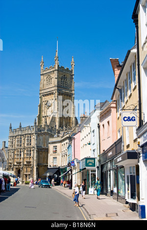 Place du marché, Cirencester, Gloucestershire, Angleterre Banque D'Images