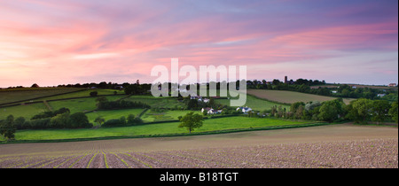 Le village de Morchard Mid Devon Évêque Devon, Angleterre Banque D'Images