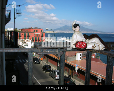 Pulcinella - Posillipo Naples, Campanie Italie du Sud Banque D'Images