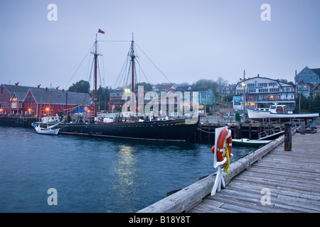 Musée de la pêche, Lunenburg, Nouvelle-Écosse, Canada. Banque D'Images