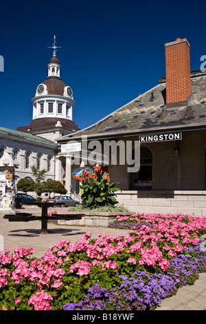 L'Hôtel de Ville, construit par l'architecte George Browne en 1844, Kingston, Ontario, Canada. Banque D'Images