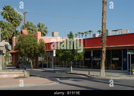 Centre-ville d'Indio, Coachella Valley - un centre pour l'agriculture, en Californie, USA Banque D'Images