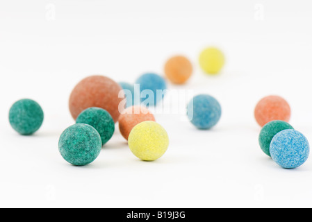 Boules multicolores, close-up Banque D'Images Boules multicolores, close-up Banque D'Images
