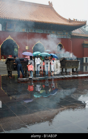 Lama Temple , Beijing , Chine Banque D'Images