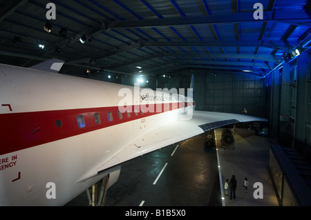 Concorde 002 Yeovilton Fleet Air arm Museum Banque D'Images