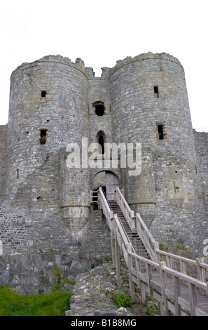 Château de Harlech North Wales United Kingdom Banque D'Images