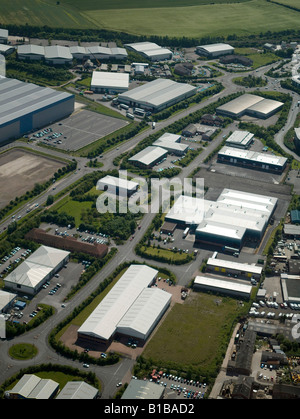 Dearne Valley Enterprise Zone, South Yorkshire, dans le Nord de l'Angleterre Banque D'Images