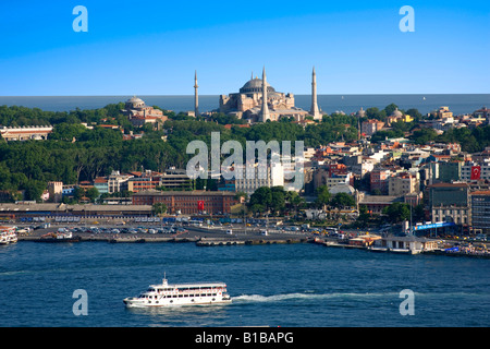 La mosquée Sainte-Sophie à Istanbul Banque D'Images