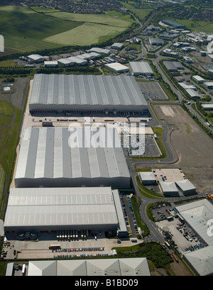 Dearne Valley Enterprise Zone, South Yorkshire, dans le Nord de l'Angleterre Banque D'Images