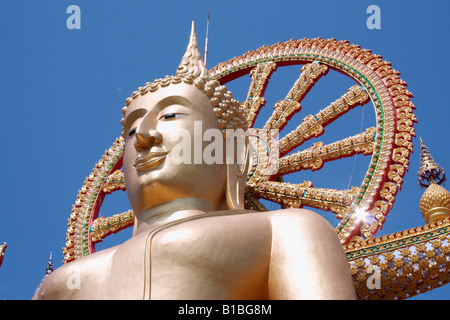 Wat Phra Yai ( aka le temple de Big Buddha ) , Big Buddha Beach , Koh Samui , Thailande Banque D'Images