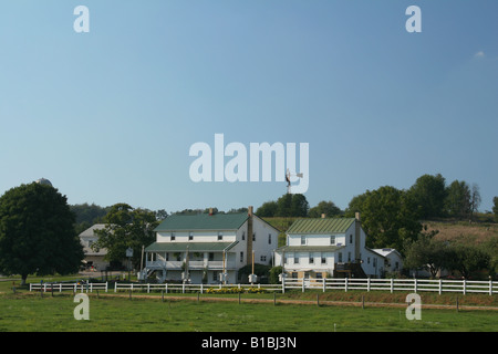 Pays Amish Farm Centre de l'Ohio Banque D'Images