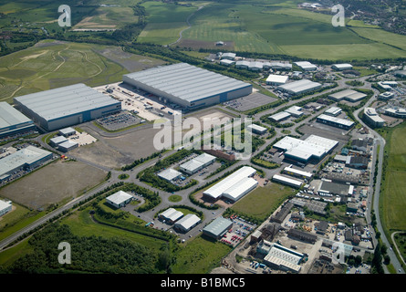 Dearne Valley Enterprise Zone, South Yorkshire, dans le Nord de l'Angleterre Banque D'Images