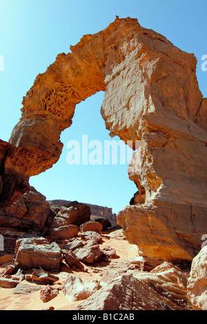 Géographie / Algérie, voyages, paysages, Tadrart Mountain, In-Tehaq Additional-Rights Clearance-Info, Arch--Not-Available Banque D'Images