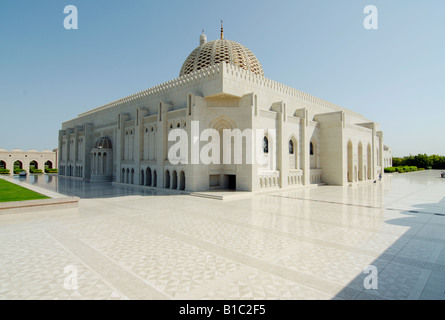 Géographie / voyage, Oman, Muscat, mosquées, Grande Mosquée Sultan Qaboos, construction : 1995 - 2001 (vue extérieure, Additional-Rights Clearance-Info-Not-Available- Banque D'Images