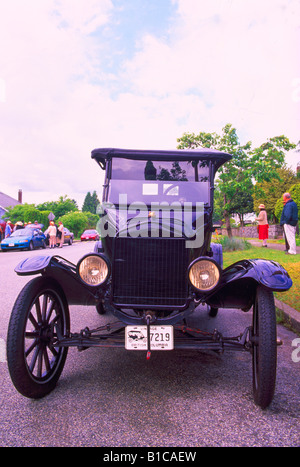 Une voiture Ford modèle T Vintage Banque D'Images