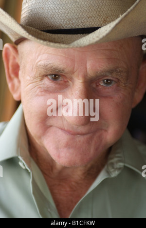 LA LOUISIANE USA Pays Cajun Breaux Bridge plus man portrait Banque D'Images